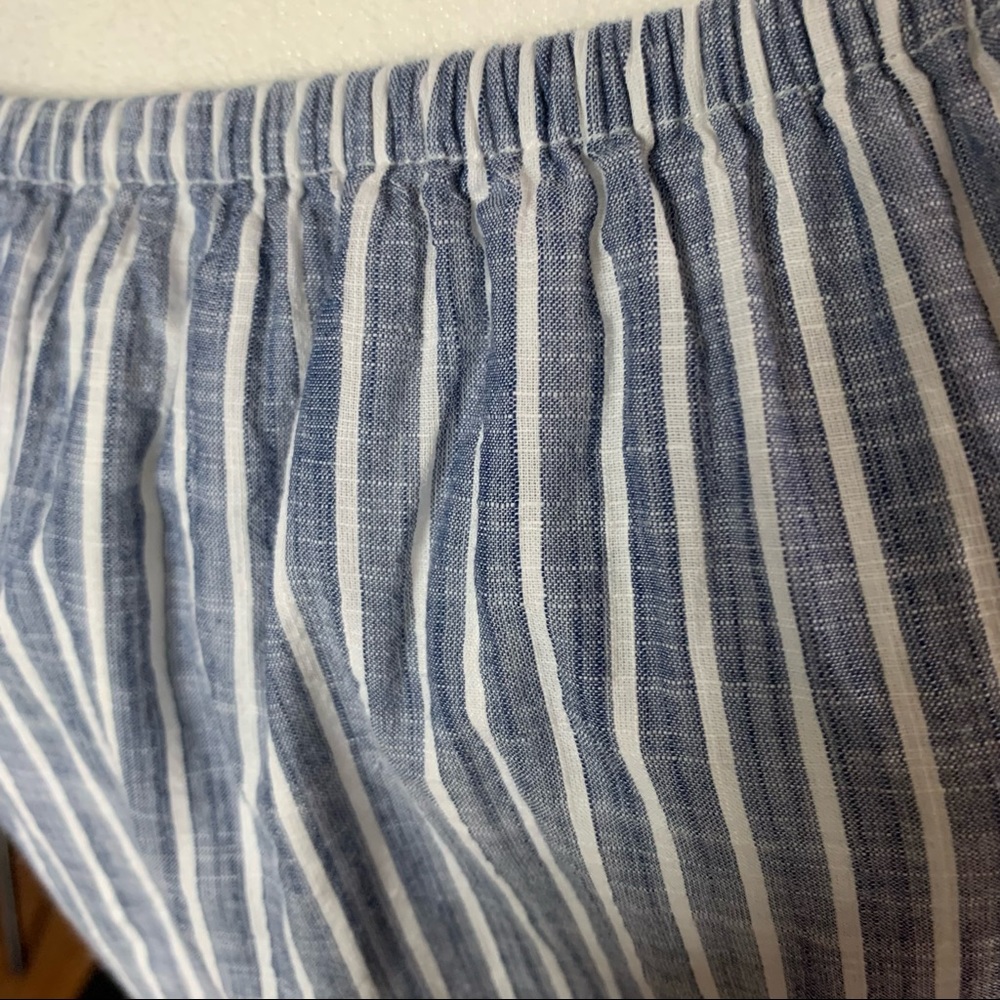 AE | Blue & White Stripped Dress | Sz M - Picture 11 of 13